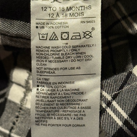 Janie and Jack & Tommy Hilfiger Boys Bundle Long Sleeve Shirts Size 12-18 months - Picture 9 of 9